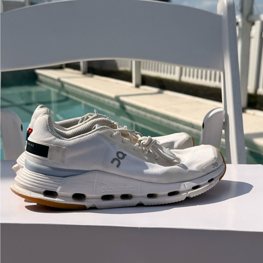 On CloudTec White Sneakers